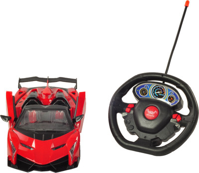

Magic Pitara 5 Function Super Remote Control Car (Red)(Red)