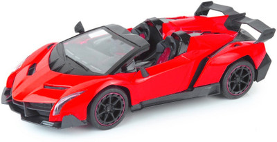 

Flipzon RC New Lamborghini Veneno Style Rechargeable Car 1:14 With Opening Doors (Red)(Red)