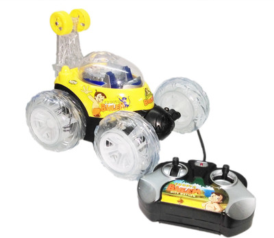

Jainsoneretail Chhota Bheem Stunt Car(Yellow, Black), Black;yellow