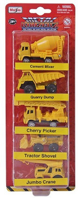 

Maisto 5 Pcs. Gift Set, 3" Free Wheel Die cast Car Set(Multicolor)