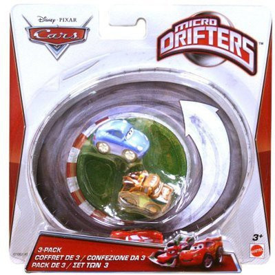 

Mattel Cars Micro Drifters Sally, Lightning Mcqueen And Mater Toy Vehicle(Multicolor)