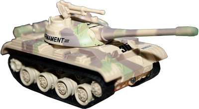 

Adraxx Mini Rc Military Toy Tank(Brown)