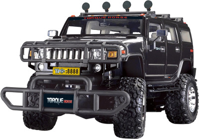 

Building Mart 1:6 Scale High Speed Cross-Country Rc Hummer – Shock Resistant + Huge Sized + Off Road(Black)