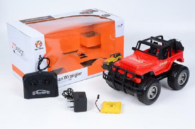 

ToysBuggy Remote Control Urban Wrangler Jeep(Red)