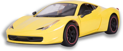 

Building Mart 1:8 Steering Wheel Controlled Automatic Door Opening RC Racing Car(Yellow)