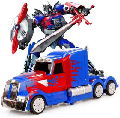 

The Flyer's Bay One Button Transforming Car into Robot with Cool Dance Features(Multicolor)