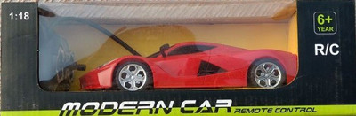 MK Enterprises Modern Car with Remote(Red)