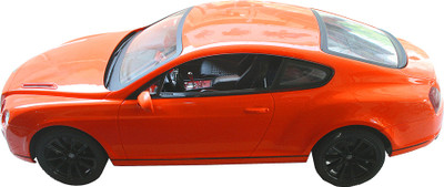 

Adraxx 1:14 Scale Licensed Bentley Sports Car Toy With Steering Wheel Remote(Orange)