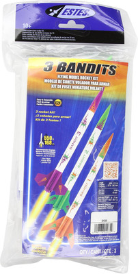 Estes Bandits Model Rocket Kit(Multicolor)