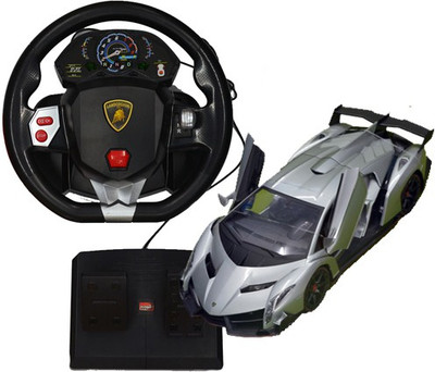 

MZ Gifts & Arts Lamborgini Pedal Control With Door Opening Function(Silver)
