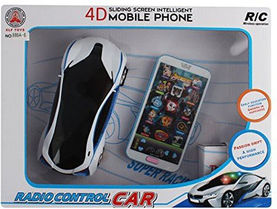

Zest 4 Toyz 4D Sliding Screen Intelligent I Phone Remote Controlled BMW like Rechargeable Model Sports Car with 12 Functions(Multicolor)