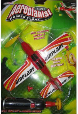 

Toyoz Battery operated super aeroplanist power plane(Peach, Chic White), Chic white;peach