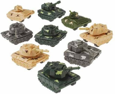 

US Toys Pull Back Tanks(Multicolor)