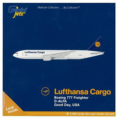 

GeminiJets Lufthansa 777F Diecast Aircraft (1:400 Scale)(Multicolor97)