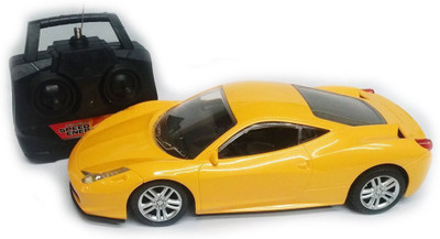 

ToysBuggy 1:18 Remote Control Rechargeable Ferrari Sports Car(Yellow)