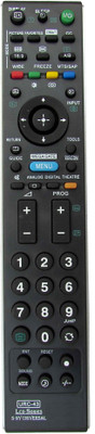Indiashopers Compatible For Sony Lcd Series URC-43 Remote Controller(Black) Flipkart
