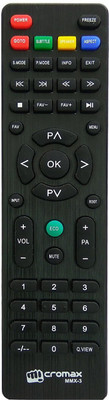 Fox LED MMX3 MICROMAX Remote Controller Black