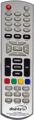 FOX DTH (SET OF 02) DISH Remote Controller(Gray) Flipkart