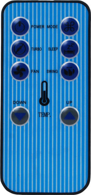 

Indiashopers isvdcn Compatible For Videocon Ac 73 Remote Controller(Blue)