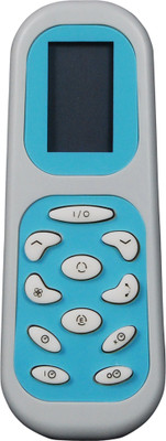 Indiashopers rc-12 Compatible For Voltas Ac 67 Remote Controller(Light Gey)