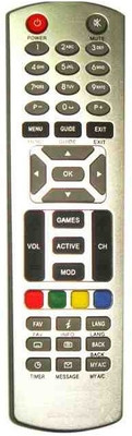 

Wellmart Dish tv-765 Remote Controller(Black)