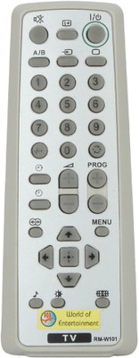 FOX MICRO Fox Micro Remote Suitable For Sony Colour Tv W101 Sony Tv Remote Controller(Grey)