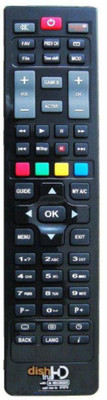 FOX DTH(SET OF 02) DISH Remote Controller(Black) Flipkart