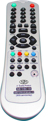 

SJS Akai-Universal-Urc-51 Remote Controller(Silver)