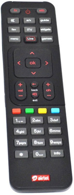 Airtel rmot02 All Aiertel DTH Remote Controller