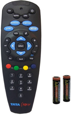 TATASKY Remote Controller Radhikacomnet Tata Sky Tata Sky universal Original Universal Remote Controller Black TATA SKY Remote Remote Controller