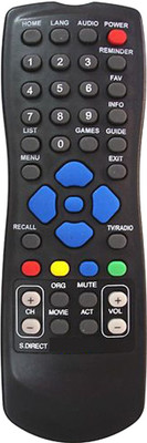 FOX DTH SUN Remote Controller(Black) Flipkart