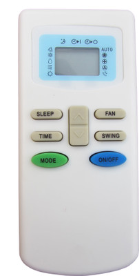

Indiashopers 2015-2016 Compatible for Videocon & Tcl AC 41 Remote Controller(Cream)