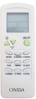 

Indiashopers 2015-2016 Compatible for Onida AC 134 Remote Controller(Cream)
