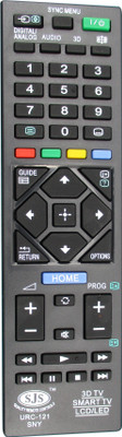 

SJS Remote Control of TV/LCD/LED Compatible for SNY-121 Remote Controller(Black)