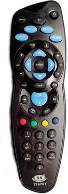 MEPL Compatible Tata Sky Dth Hd++ Set Top Box Remote Controller(Black) Flipkart