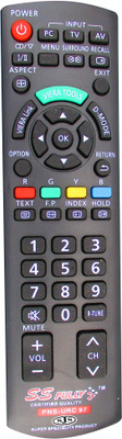 

SJS Panasonic Led Urc-97 Remote Controller(Black)