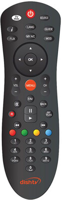 Dish Tv Set Top Box Universal Remote Remote Controller(Black)