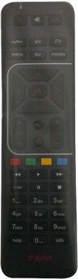 FOX MICRO COMPATIBLE DTH AIRTEL Remote Controller(Black) Flipkart