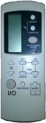 MEPL Compatible  AC Compatible Onida Remote Controller(White)