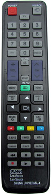 

Indiashopers Compatible For SAMSUNG Universal-4 LCD/LED URC-70 Remote Controller(Black)