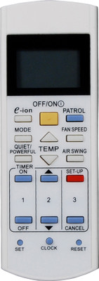 

Indiashopers ispnsnc Compatible For Panasonic Remote Controller(Cream)