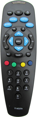 Indiashopers Isttdth Compatible For Set Top Box Of Tata Sky DTH Remote Controller(Black) Flipkart