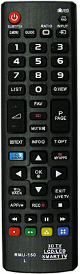 

LG Remote Controller Radhikacomnet LG 3d Smart LedLcd 1 Remote Control (Black) Remote Controller(Black)