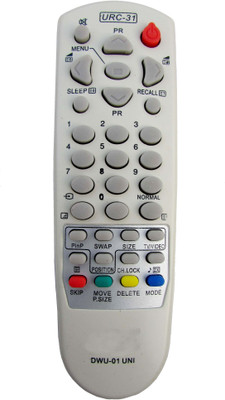 

Indiashopers Compatible For Daewoo URC-31 Remote Controller(White)