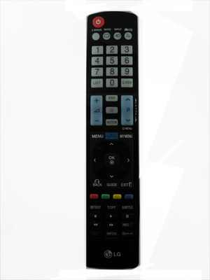 LG LED 3D RMD-1666 Compatible Original Remote + AA/AAA Battery LG Remote Controller(Black)