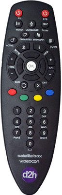 

Videocon D2H Remote Controller(Black)