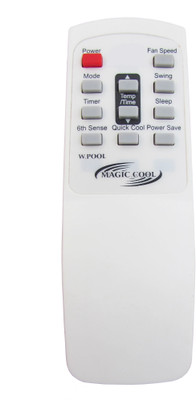

Indiashopers 2015-2016 Compatible for Whirlpool AC 135 Remote Controller(Cream)