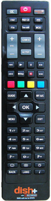 

Dish Tv Original HD Plus Remote Controller(Black)