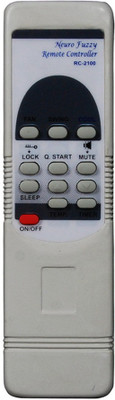 

Onlinemart rc-2100 Compatible For Neurofuzzy Ac 27 Remote Controller(Cream)