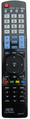 

Indiashopers Lcd Series Compatible For LG Universal-8 LCD URC-78 Remote Controller(Black)